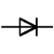 Symbole d'une diode