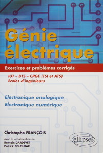 Livre génie électrique : exercices et problèmes corrigés